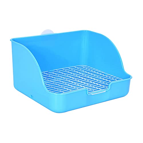 F Fityle Kaninchentoilette, Pinkelpfanne, Kleintierstreu, Käfig, Töpfchen für Galesaur, Hamster, Meerschweinchen, Chinchillas, Blau F Fityle Kaninchentoilette, Pinkelpfanne, Kleintierstreu, Käfig, Töpfchen für Galesaur, Hamster, Meerschweinchen, Chinchillas, Blau von F Fityle