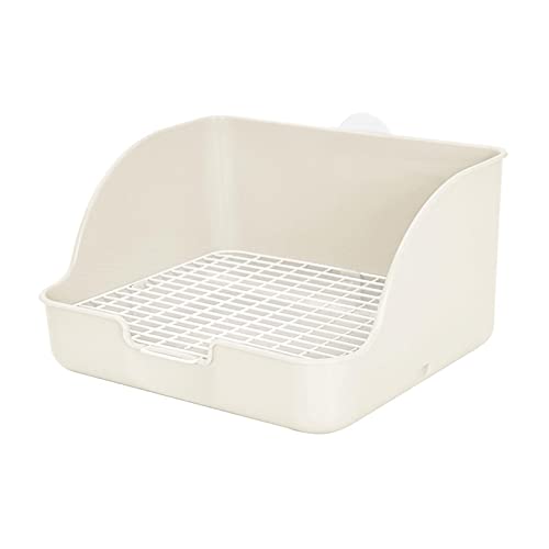F Fityle Kaninchentoilette, Pinkelpfanne, Kleintierstreu, Käfig, Töpfchen für Galesaur, Hamster, Meerschweinchen, Chinchillas, Weiß F Fityle Kaninchentoilette, Pinkelpfanne, Kleintierstreu, Käfig, Töpfchen für Galesaur, Hamster, Meerschweinchen, Chinchillas, Weiß von F Fityle