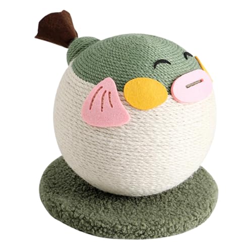 F Fityle Katze Kratzer Sisal Ball Cats Spiele Ball, lustige süße häusern Kratzfeste Kätzchen Haustier Vorräte, Schleifklauenstierkratzer, GrÜn F Fityle Katze Kratzer Sisal Ball Cats Spiele Ball, lustige süße häusern Kratzfeste Kätzchen Haustier Vorräte, Schleifklauenstierkratzer, GrÜn von F Fityle