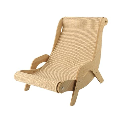 F Fityle Katzen-Sisal-Loungestuhl, Katzen-Strandstuhl für Hauskatzen, stabil, Haustiermöbel, Katzenliege, Katzenhängematte für Kätzchen, Hunde, Haustiere, l F Fityle Katzen-Sisal-Loungestuhl, Katzen-Strandstuhl für Hauskatzen, stabil, Haustiermöbel, Katzenliege, Katzenhängematte für Kätzchen, Hunde, Haustiere, l von F Fityle
