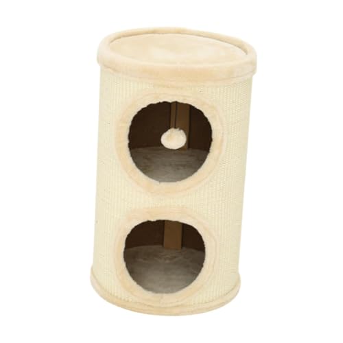 F Fityle Katzenhaus, Katzenbaum, stilvolles Plüschoberteil mit hängendem Spielzeugball, große Katzenmöbel, Kratzbaum für Kätzchen, Eigentumswohnung, F Fityle Katzenhaus, Katzenbaum, stilvolles Plüschoberteil mit hängendem Spielzeugball, große Katzenmöbel, Kratzbaum für Kätzchen, Eigentumswohnung, von F Fityle