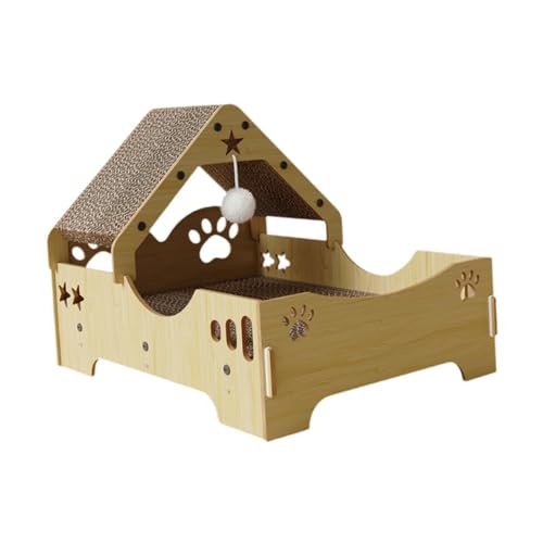 F Fityle Katzenhaus Aus Karton, Katzenmöbel, Große Möbel, Schutz, Kratzbett F Fityle Katzenhaus Aus Karton, Katzenmöbel, Große Möbel, Schutz, Kratzbett von F Fityle