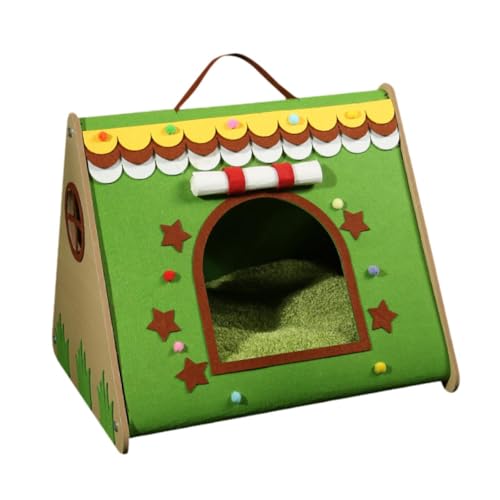 F Fityle Katzenhaus mit Unterlage, Katzenhöhle, Versteck, Haus, Zimmerdekoration, halbgeschlossenes Katzennest, Haustierbett für Hunde und Kätzchen, alle F Fityle Katzenhaus mit Unterlage, Katzenhöhle, Versteck, Haus, Zimmerdekoration, halbgeschlossenes Katzennest, Haustierbett für Hunde und Kätzchen, alle von F Fityle