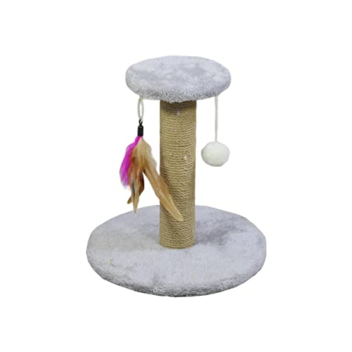 F Fityle Katzenkratzbaum Sisalseil Kratzbaum Kitty Kratzstange Schützen Sie Ihre Möbel Kätzchen Katzenpfosten Interaktives Spielzeug für kleine Katzen im, Rund Grau F Fityle Katzenkratzbaum Sisalseil Kratzbaum Kitty Kratzstange Schützen Sie Ihre Möbel Kätzchen Katzenpfosten Interaktives Spielzeug für kleine Katzen im, Rund Grau von F Fityle