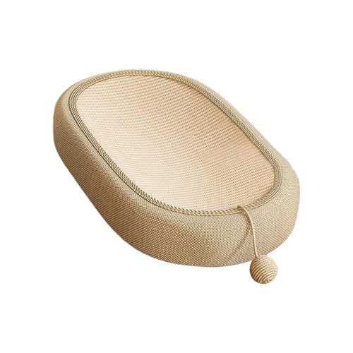 F Fityle Katzenkratzbrett, Katzenbett, Haustiermöbel, Haustierkissen, Katzenkratzbrett mit Spielball für Haustierbedarf, kleine, mittelgroße und große Katzen, groß F Fityle Katzenkratzbrett, Katzenbett, Haustiermöbel, Haustierkissen, Katzenkratzbrett mit Spielball für Haustierbedarf, kleine, mittelgroße und große Katzen, groß von F Fityle