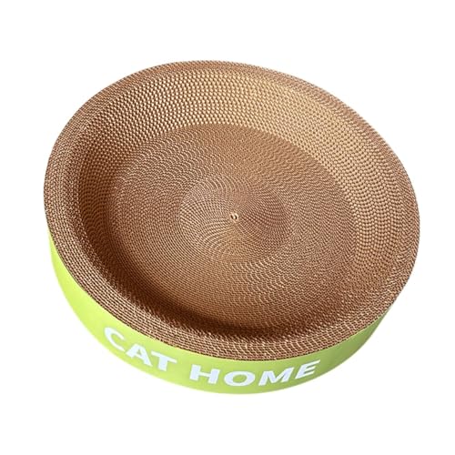 F Fityle Katzenkratzbrett, Lounge-Katzenbett aus Karton für kleine, mittelgroße und große Katzen, zum Ausruhen, Schlafen, Wellpappe, Kratzbrett, L F Fityle Katzenkratzbrett, Lounge-Katzenbett aus Karton für kleine, mittelgroße und große Katzen, zum Ausruhen, Schlafen, Wellpappe, Kratzbrett, L von F Fityle