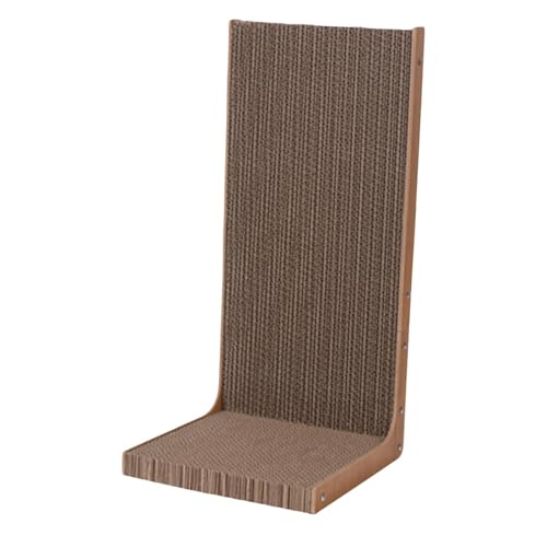 F Fityle Katzenkratzbrett aus Karton, L-förmig, Haustierbedarf, verdickter Katzenkratzbaum zum Trainieren von Couch-Teppichen und Sofas, 56cmx30cmx24cm F Fityle Katzenkratzbrett aus Karton, L-förmig, Haustierbedarf, verdickter Katzenkratzbaum zum Trainieren von Couch-Teppichen und Sofas, 56cmx30cmx24cm von F Fityle