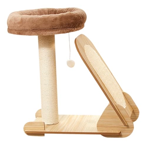 F Fityle Katzenkratzer -Katze Kratzplatte Interaktiver Spielzeugkätzchen Kratzpolster für Innenkatzen Mahlen Klaue ruhen schlafend, S F Fityle Katzenkratzer -Katze Kratzplatte Interaktiver Spielzeugkätzchen Kratzpolster für Innenkatzen Mahlen Klaue ruhen schlafend, S von F Fityle