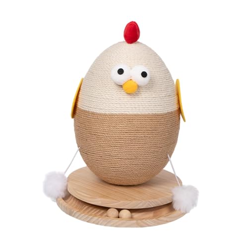 F Fityle Katzenkratzer Post Kätzchen Kratzpad mit Ball Toy Cat Crodching Board Training Spielzeug für Katzen zum Mahlen von Pfoten Spielen F Fityle Katzenkratzer Post Kätzchen Kratzpad mit Ball Toy Cat Crodching Board Training Spielzeug für Katzen zum Mahlen von Pfoten Spielen von F Fityle