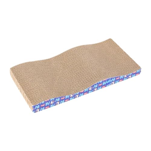 F Fityle Katzenkratzpolster Kratzplatte Stylish Geschenk Anti -Shedding für Innenkatzen doppelseitig kratzbarer Schutzmöbel, Wellenförmig F Fityle Katzenkratzpolster Kratzplatte Stylish Geschenk Anti -Shedding für Innenkatzen doppelseitig kratzbarer Schutzmöbel, Wellenförmig von F Fityle
