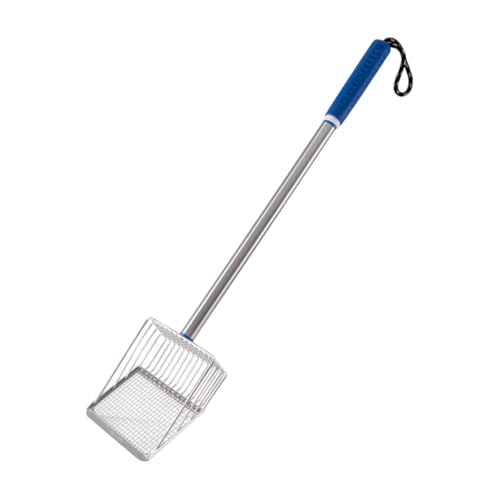 F Fityle Katzensandschaufel, Katzenstreu Sifter, Nicht Stick Haustierreinigungswerkzeuge, Müllschaufel mit Langem Griff für Kätzchen, Haustierversorgungen, Blau F Fityle Katzensandschaufel, Katzenstreu Sifter, Nicht Stick Haustierreinigungswerkzeuge, Müllschaufel mit Langem Griff für Kätzchen, Haustierversorgungen, Blau von F Fityle