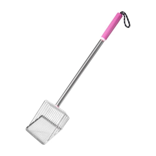 F Fityle Katzensandschaufel, Katzenstreu Sifter, Nicht Stick Haustierreinigungswerkzeuge, Müllschaufel mit Langem Griff für Kätzchen, Haustierversorgungen, Rosa F Fityle Katzensandschaufel, Katzenstreu Sifter, Nicht Stick Haustierreinigungswerkzeuge, Müllschaufel mit Langem Griff für Kätzchen, Haustierversorgungen, Rosa von F Fityle