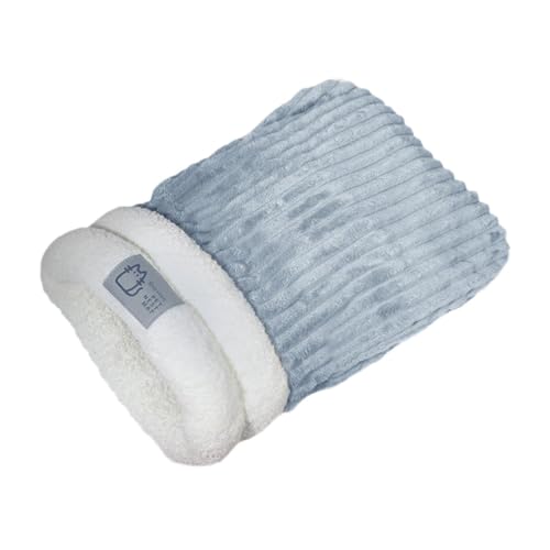F Fityle Katzenschlafsack, halbgeschlossen, für Haustiere, drinnen und draußen, für Herbst und Winter, Katzenbett, Höhle, Katzensack, Grau, M F Fityle Katzenschlafsack, halbgeschlossen, für Haustiere, drinnen und draußen, für Herbst und Winter, Katzenbett, Höhle, Katzensack, Grau, M von F Fityle
