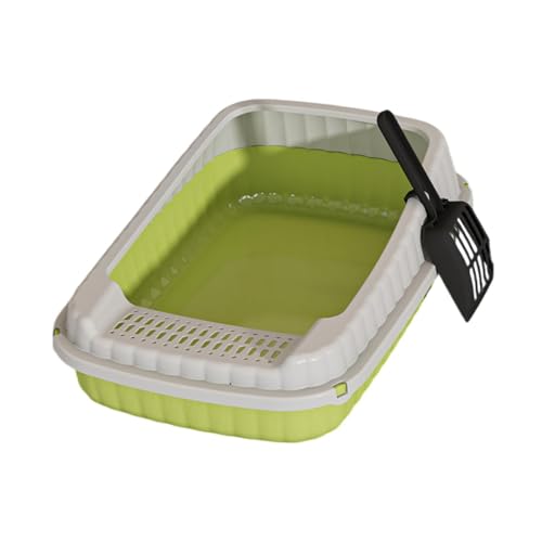 F Fityle Katzenstrauder Kätzchen Kätzchen Töpfchen Toilette Katze Bettpfanne Katze Sandkasten Hochseiten Katzen Toilette Offenes Tierdrüsenschale für kleine, GrÜn F Fityle Katzenstrauder Kätzchen Kätzchen Töpfchen Toilette Katze Bettpfanne Katze Sandkasten Hochseiten Katzen Toilette Offenes Tierdrüsenschale für kleine, GrÜn von F Fityle