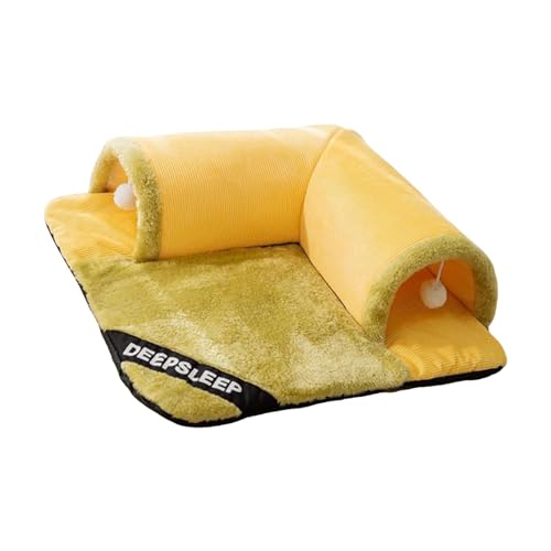 F Fityle Katzentunnel-Bett, Spielcenter, atmungsaktiver Spielplatz, leichtes Übungsversteck, interaktives Spielzeug für Katzen, Hamster, Kaninchen im, Grün F Fityle Katzentunnel-Bett, Spielcenter, atmungsaktiver Spielplatz, leichtes Übungsversteck, interaktives Spielzeug für Katzen, Hamster, Kaninchen im, Grün von F Fityle