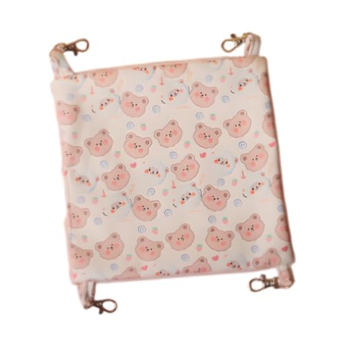 F Fityle Kleines Haustierhängematte Meerschweinchen Hamster Schlafnest Hängematte Bett Chinchilla Hanging Bett, Bär F Fityle Kleines Haustierhängematte Meerschweinchen Hamster Schlafnest Hängematte Bett Chinchilla Hanging Bett, Bär von F Fityle