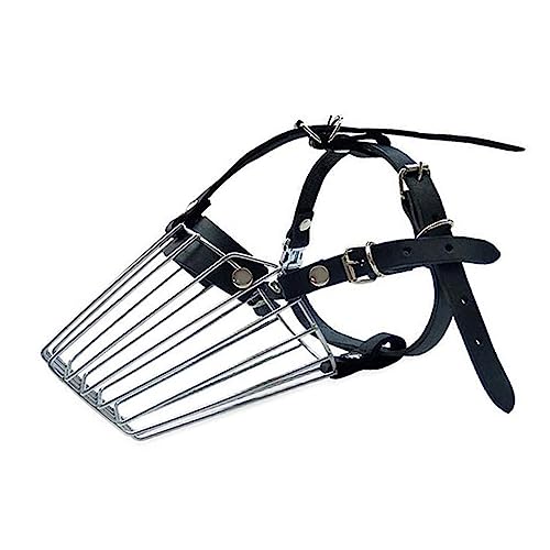 F Fityle Korb Maulkorb Käfig Drahtkorb Haustier Edelstahl Langlebiges Zubehör Anti- Verstellbare Riemen Maske Mundschutz für kleine mittelgroße Hunde F Fityle Korb Maulkorb Käfig Drahtkorb Haustier Edelstahl Langlebiges Zubehör Anti- Verstellbare Riemen Maske Mundschutz für kleine mittelgroße Hunde von F Fityle