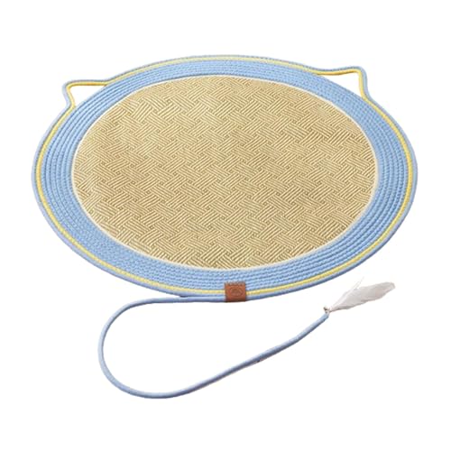 F Fityle Kühlmatte für Hunde und Katzen, Kühlmatte aus Rattan, Kühlprodukte, Pad, Heimtierbedarf, Schlafbett, Betten für den Sommer für Katzen, S F Fityle Kühlmatte für Hunde und Katzen, Kühlmatte aus Rattan, Kühlprodukte, Pad, Heimtierbedarf, Schlafbett, Betten für den Sommer für Katzen, S von F Fityle