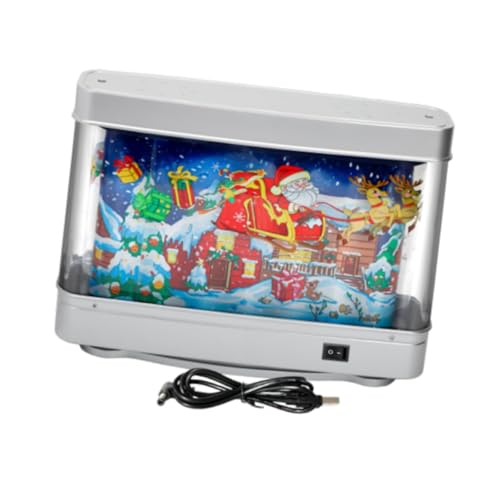 F Fityle Künstliche Tanklampe, Weihnachtsnachtlicht, Weihnachtsmann, Elch, USB-Aquariumlampe, Schreibtischlampe für Wohnzimmer, Zuhause, Urlaub, Wohnheim, F Fityle Künstliche Tanklampe, Weihnachtsnachtlicht, Weihnachtsmann, Elch, USB-Aquariumlampe, Schreibtischlampe für Wohnzimmer, Zuhause, Urlaub, Wohnheim, von F Fityle
