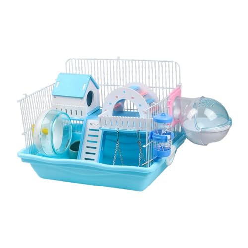 F Fityle Meerschweinchen -Käfig Hamster Käfig ungepflegt Innenkäfig Maus Mauskäfig für Mäuse Afrikanischer Igel Syrer Hamster von F Fityle