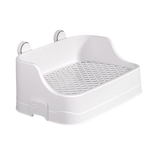 F Fityle Meerschweinchen Toilette mit Lharter Design, Weiß F Fityle Meerschweinchen Toilette mit Lharter Design, Weiß von F Fityle