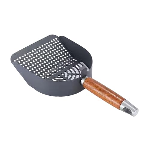 F Fityle Metallschaufel für Katzenstreu mit ergonomischem Design, Grau F Fityle Metallschaufel für Katzenstreu mit ergonomischem Design, Grau von F Fityle