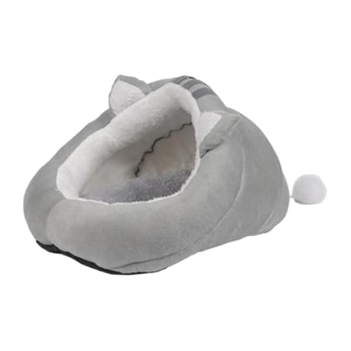 F Fityle Niedliches halbgeschlossenes Katzennest, Katzenschlafhöhle, gemütliches, warmes Katzenzelt, bequemes Katzenschlafbett, Haustierhaus für Hauskatzen, S F Fityle Niedliches halbgeschlossenes Katzennest, Katzenschlafhöhle, gemütliches, warmes Katzenzelt, bequemes Katzenschlafbett, Haustierhaus für Hauskatzen, S von F Fityle