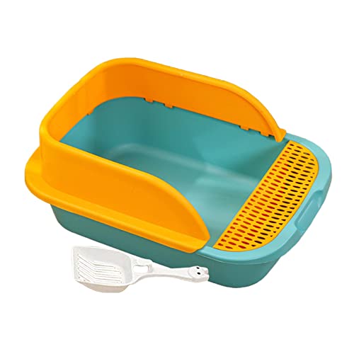 F Fityle Offene Katzentoilette Leicht zu reinigen mit Scatter Katzentoilette mit Scooper Katzentoilette Flache Katzentoilette Katzentoilette, GRÜN, Gross F Fityle Offene Katzentoilette Leicht zu reinigen mit Scatter Katzentoilette mit Scooper Katzentoilette Flache Katzentoilette Katzentoilette, GRÜN, Gross von F Fityle