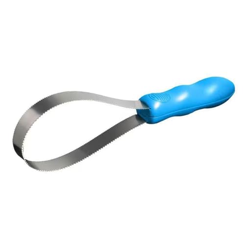 F Fityle Pet Shedding Blade Shedding Tool Tierhaarentferner Pferdehaarkamm für alle Hunde Tier, Einzelne Schleife F Fityle Pet Shedding Blade Shedding Tool Tierhaarentferner Pferdehaarkamm für alle Hunde Tier, Einzelne Schleife von F Fityle