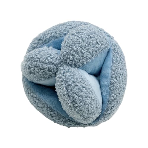 F Fityle Quietschendes Spielzeug für Hunde, Plüschball für Haustiere, Training, leicht, Heimtierbedarf, bissfest, Kauspielzeug für Welpen, interaktives Spielen, Blau F Fityle Quietschendes Spielzeug für Hunde, Plüschball für Haustiere, Training, leicht, Heimtierbedarf, bissfest, Kauspielzeug für Welpen, interaktives Spielen, Blau von F Fityle