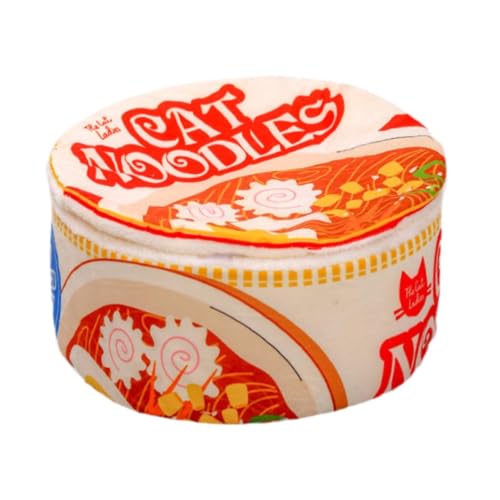 F Fityle Ramen Katzenbett, Haustier-Katzenhaus, abnehmbar, kreativ, waschbar, niedliches Katzenbett, Katzennest für kleine, mittelgroße und große Hunde, Extra Groß F Fityle Ramen Katzenbett, Haustier-Katzenhaus, abnehmbar, kreativ, waschbar, niedliches Katzenbett, Katzennest für kleine, mittelgroße und große Hunde, Extra Groß von F Fityle