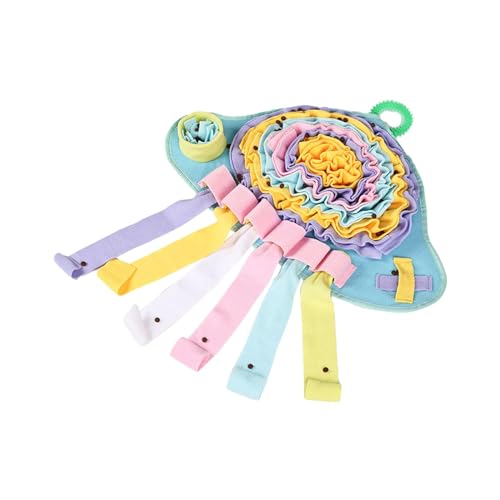 F Fityle Schnüffelmatte für Hunde, Schnüffelpad, Puzzle-Spielzeug, Futtersuchmatte für Welpen, interaktives Futterspiel für langsames Essen, fördert die F Fityle Schnüffelmatte für Hunde, Schnüffelpad, Puzzle-Spielzeug, Futtersuchmatte für Welpen, interaktives Futterspiel für langsames Essen, fördert die von F Fityle