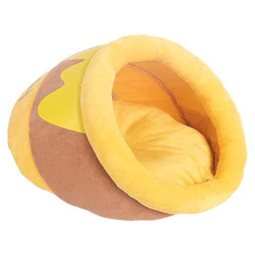 F Fityle Schönes Katzenbett, Winter-Haustierbett, Haustierkissen, Winter-Katzenzelt, rutschfeste Hundehütte für Kätzchen, Hunde, Katzen, Welpen, S F Fityle Schönes Katzenbett, Winter-Haustierbett, Haustierkissen, Winter-Katzenzelt, rutschfeste Hundehütte für Kätzchen, Hunde, Katzen, Welpen, S von F Fityle