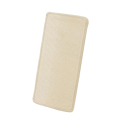 F Fityle Kratzmatte für Katzen Sisal, Wand Sisal Katzenkratzbretter, Sisal Teppich Katzen Wand Anti-Rutsch, Sisal Cat Scratching Mat, Kratzbretter Sisalmatte für Schützt Teppiche Sofas, 25 cm x 50 cm von F Fityle