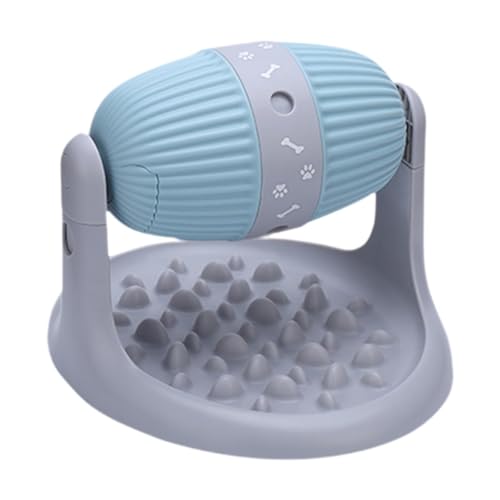 F Fityle Sloch Feeder Dog Puzzle Toy IQ Training Stabiler Smart Feeding Roller -Spender Kauspielzeug für kleine Hunde Welpenkätzchen, Blau F Fityle Sloch Feeder Dog Puzzle Toy IQ Training Stabiler Smart Feeding Roller -Spender Kauspielzeug für kleine Hunde Welpenkätzchen, Blau von F Fityle