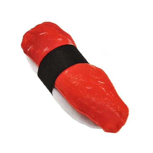 F Fityle Sushi-Katzenminzenspielzeug, interaktives Katzenspielzeug, Kätzchenspielzeug, süß, weich, Kätzchenbeißzubehör, Plüschspielzeug für Haustiere, Thunfisch F Fityle Sushi-Katzenminzenspielzeug, interaktives Katzenspielzeug, Kätzchenspielzeug, süß, weich, Kätzchenbeißzubehör, Plüschspielzeug für Haustiere, Thunfisch von F Fityle