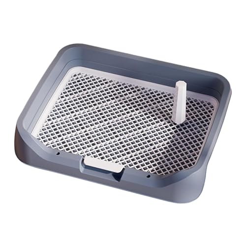 F Fityle Töpfchenunterlage für Hunde, Hundetoilette, bequem, mit abnehmbarem Pfosten, Toilettentrainingshalter für Haustiere, Trainingstoilette, Töpfchenablage, grau F Fityle Töpfchenunterlage für Hunde, Hundetoilette, bequem, mit abnehmbarem Pfosten, Toilettentrainingshalter für Haustiere, Trainingstoilette, Töpfchenablage, grau von F Fityle