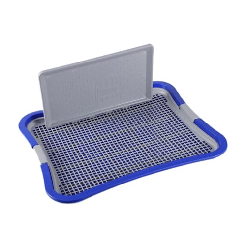 F Fityle Toilettentablett für von Haustieren, Welpen-PIPI-Pad, Anti-Spritz-Töpfchentraining, Hundetoilette, Blau F Fityle Toilettentablett für von Haustieren, Welpen-PIPI-Pad, Anti-Spritz-Töpfchentraining, Hundetoilette, Blau von F Fityle