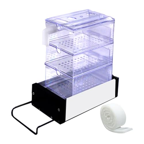 F Fityle Überlaufbox für Aquarien Filtrationssystem Multi -Layer -Top -Stille Fischtank -Zubehör -Filterbox, 3 Kisten F Fityle Überlaufbox für Aquarien Filtrationssystem Multi -Layer -Top -Stille Fischtank -Zubehör -Filterbox, 3 Kisten von F Fityle