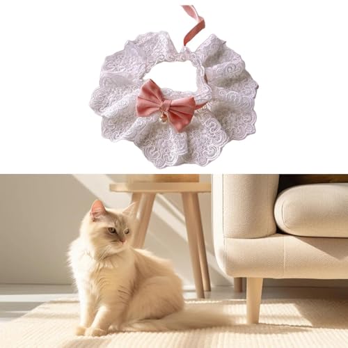 F Fityle Verstellbares Katzenhalsband für Haustiere, Katzenschal, bequemer Feiertags-Halsschmuck, Welpenlätzchen für Festival, Halloween, Haustier, F Fityle Verstellbares Katzenhalsband für Haustiere, Katzenschal, bequemer Feiertags-Halsschmuck, Welpenlätzchen für Festival, Halloween, Haustier, von F Fityle