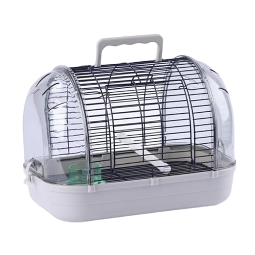 F Fityle Vogelkäfig, Sittichkäfig, Stabiler, sichtbarer Papageienkäfig, Vogeltransporter für Vögel, Sittiche, Papageien, Papageien, Kanarienvögel, S Gray F Fityle Vogelkäfig, Sittichkäfig, Stabiler, sichtbarer Papageienkäfig, Vogeltransporter für Vögel, Sittiche, Papageien, Papageien, Kanarienvögel, S Gray von F Fityle