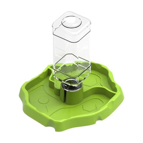 F Fityle Wassernapf für Reptilien, Wasserspender für Amphibien, automatischer Trinkspender, Fruchtgrün F Fityle Wassernapf für Reptilien, Wasserspender für Amphibien, automatischer Trinkspender, Fruchtgrün von F Fityle