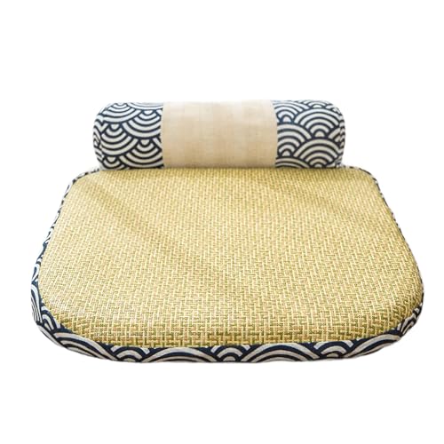 F Fityle Weiches Haustier-Pad-Kissen, Sommer-Haustiermatte mit Kissen, abnehmbare Schlafmatte, Haustier-Selbstkühlbett für Katzen, Hunde, Kätzchen, Zuhause, m F Fityle Weiches Haustier-Pad-Kissen, Sommer-Haustiermatte mit Kissen, abnehmbare Schlafmatte, Haustier-Selbstkühlbett für Katzen, Hunde, Kätzchen, Zuhause, m von F Fityle