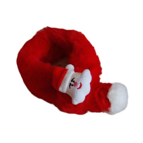 F Fityle Weihnachtsmann Schal für Haustiere, Party Verkleidung mit Weißem Pompom Ball Als Geschenk, Haustierbekleidung, Welpenschal, Halswärmer Kostüm für Hund, M F Fityle Weihnachtsmann Schal für Haustiere, Party Verkleidung mit Weißem Pompom Ball Als Geschenk, Haustierbekleidung, Welpenschal, Halswärmer Kostüm für Hund, M von F Fityle