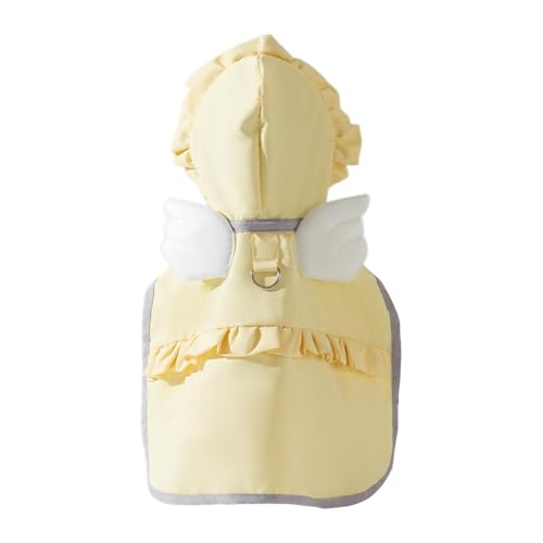 F Fityle Winddichter Regenmantel für Hunde, Regenponcho mit Loch für die Leine, Regenjacke für Hunde, Haustier-Regenkleidung für Spaziergänge und Reisen, XXL F Fityle Winddichter Regenmantel für Hunde, Regenponcho mit Loch für die Leine, Regenjacke für Hunde, Haustier-Regenkleidung für Spaziergänge und Reisen, XXL von F Fityle