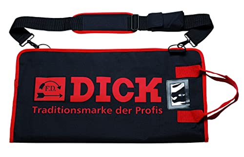 F.DICK Hufbeschlagtasche "LEER" (60 x 32 cm; aus Segeltuch; mit Schultergurt; Tragelaschen) 63400050 von F. DICK