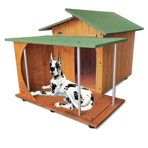 ORIGINAL LEGNO Hundehütten Hundehaus Hundehöhle mit Veranda Aus Massiv Holz Echtholz Geshenk THERMOVORHANG Made in Italy Mod. Alpi E - Deutsche Dogge 121x170xH108 ORIGINAL LEGNO Hundehütten Hundehaus Hundehöhle mit Veranda Aus Massiv Holz Echtholz Geshenk THERMOVORHANG Made in Italy Mod. Alpi E - Deutsche Dogge 121x170xH108 von ORIGINAL LEGNO