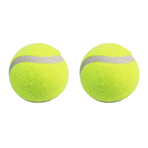 Tennisbälle für Automatisches Hundespielzeug, bälle für Hunde Hundespielzeugbälle, Hundekauspielzeug-Tennisbälle, Haustierbälle (Grün, 2pcs) von FACULX