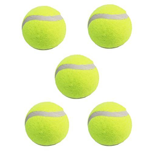 Tennisbälle für Automatisches Hundespielzeug, bälle für Hunde Hundespielzeugbälle, Hundekauspielzeug-Tennisbälle, Haustierbälle (Grün, 5pcs) von FACULX