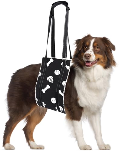 Hunde-Hebegeschirr, verstellbare Hundetragetasche für Hinterbeine, Mobilitätshilfe, Stützschlinge für Hinterbeine, Haustier-Beinheber für mittelgroße und große Hunde, Senioren, verletzt, behindert, Hunde-Hebegeschirr, verstellbare Hundetragetasche für Hinterbeine, Mobilitätshilfe, Stützschlinge für Hinterbeine, Haustier-Beinheber für mittelgroße und große Hunde, Senioren, verletzt, behindert, von FALUCKYY